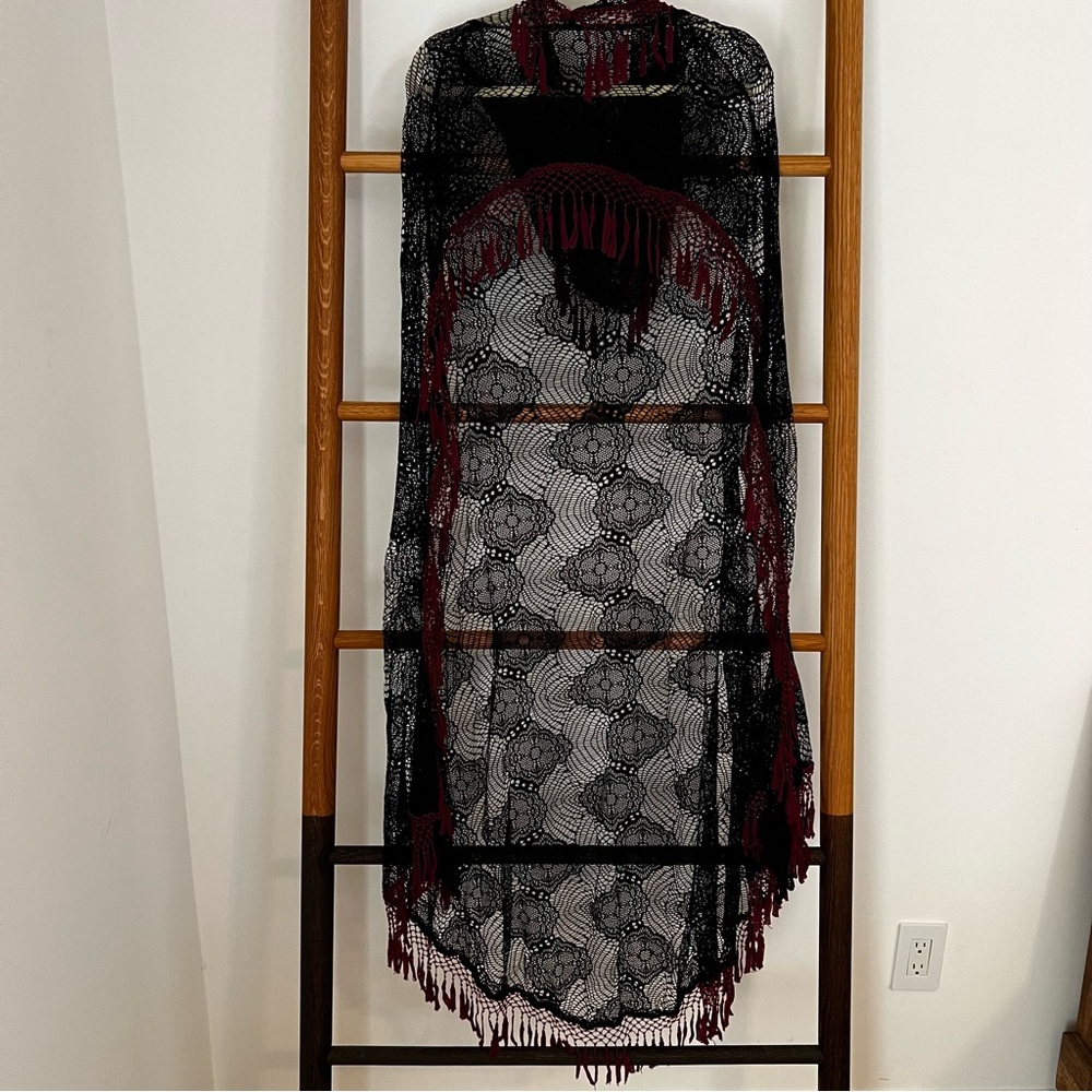 Opalmoon Designs lace cape